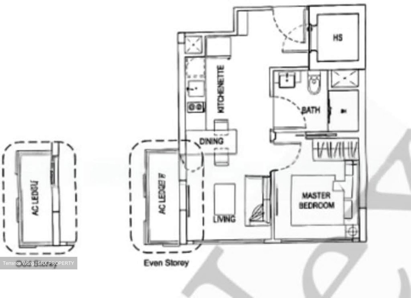 The Hillford (D21), Apartment #556423101